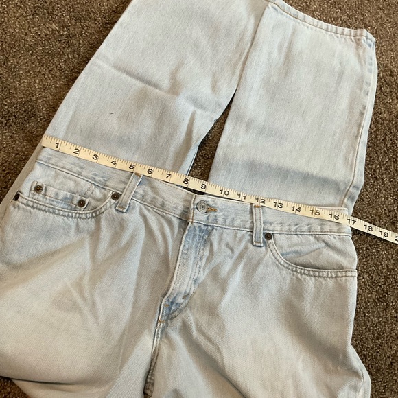 Vintage Levi’s Faded Superlow Slim 507  Jeans 13 - Picture 7 of 8